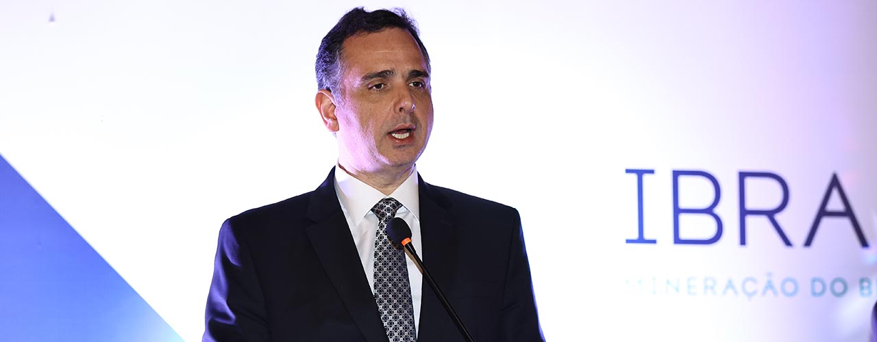 Em jantar no IBRAM, Presidente do Senado, Rodrigo Pacheco, fala sobre avanços do setor mineral