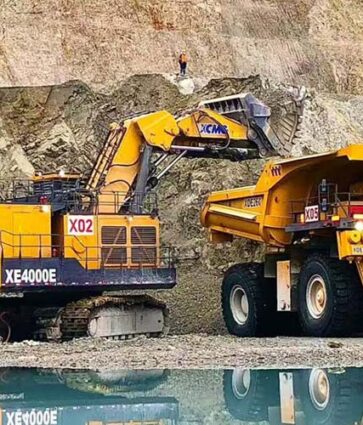 XCMG realiza testes com o caminhão de mineração XDE260 no Brasil