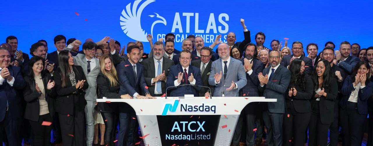 Mineradora brasileira de terras raras abre sessão na Nasdaq