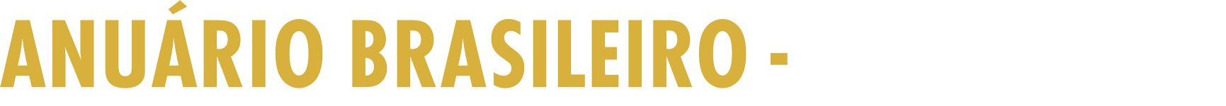 Anuário Brasileiro - Mineração