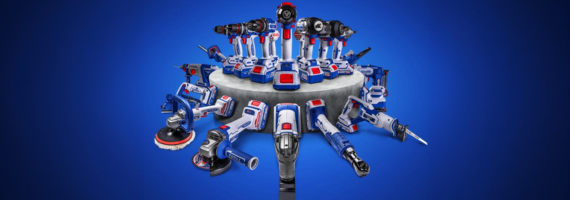 Tramontina ingressa no mercado de ferramentas com bateria intercambiável para diferentes aplicações