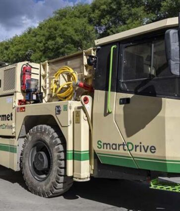 AngloGold Ashanti introduz primeira autobetoneira elétrica do Brasil em operação subterrânea