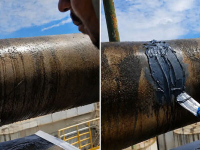 Quimatic lança Plasteel Extreme Fix, solda a frio para reparos em superfícies úmidas, submersas ou oleosas