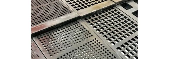 Superior avança na produção de telas de borracha, para peneiramento de minérios e agregados
